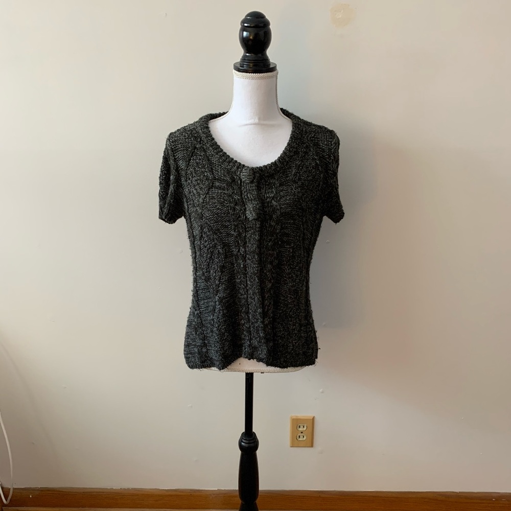 BCBG Max Azria Medium Cardigan Dark Gray